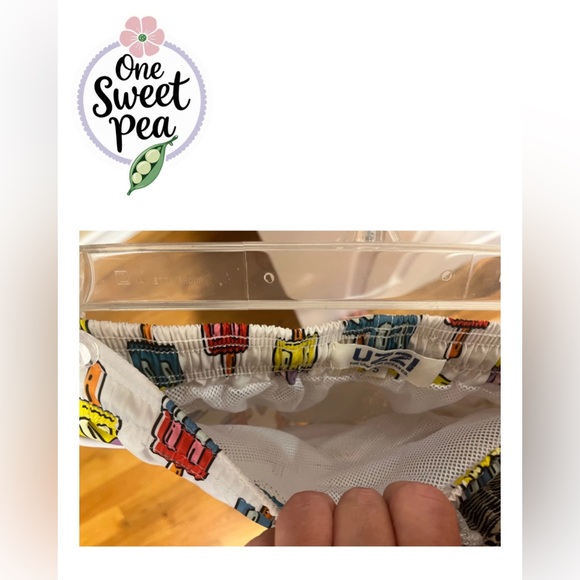 Colorful Popsicle Print Shorts - Picture 5 of 7